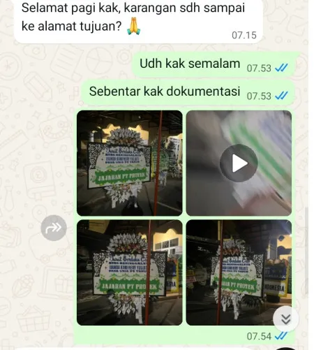 Pengiriman Papan Bunga Selamat Pisangan