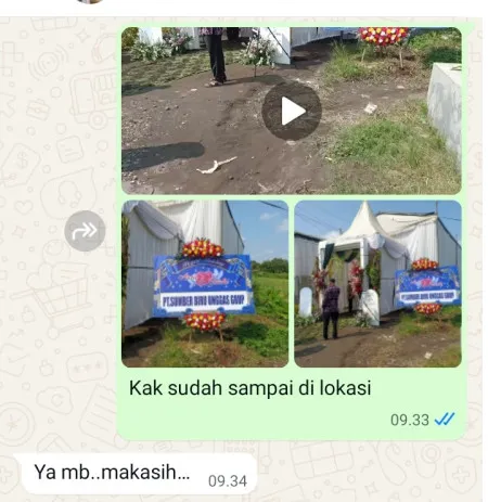 Pengiriman Karangan Bunga Pisangan